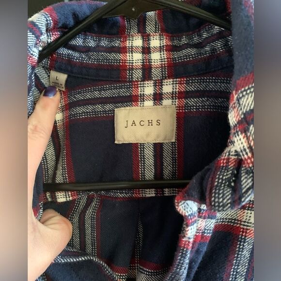 Jachs Medium Weight Plaid Jacket/Button Up | Size Large - Picture 2 of 7